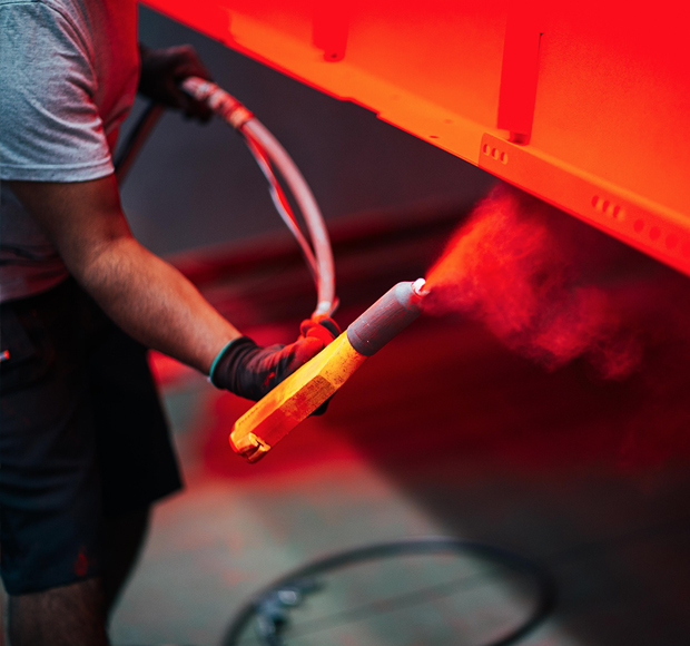 Aplicación de pintura en Polvo y lacados en Madrid