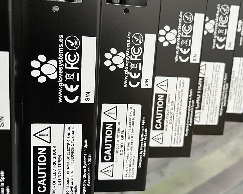 Serigrafía Industrial para piezas metálicas